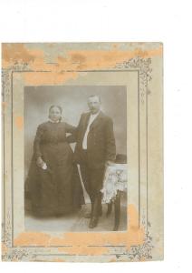 Foktői házaspár 1910 körül
